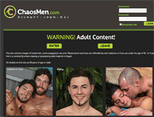Tablet Screenshot of chaosmen.us